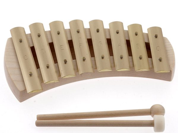 Auris Curved Diatonic Glockenspiel – 8 Note