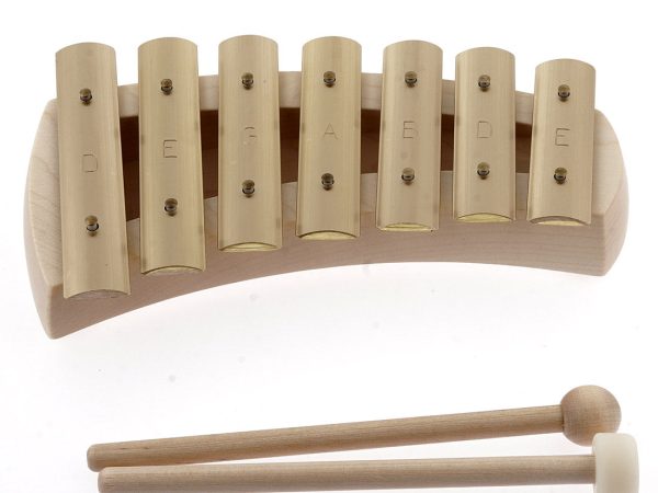 Auris Curved Pentatonic Glockenspiel – 7 Note