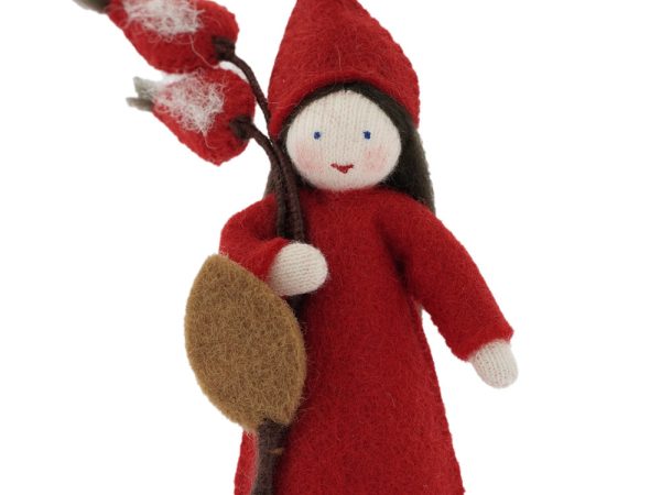 Ambrosius Christmas Rosehip White Skin Fairy 8-10cm