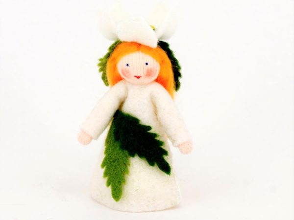 Ambrosius Christmas Rose Crown Fairy White Skin 7-8cm