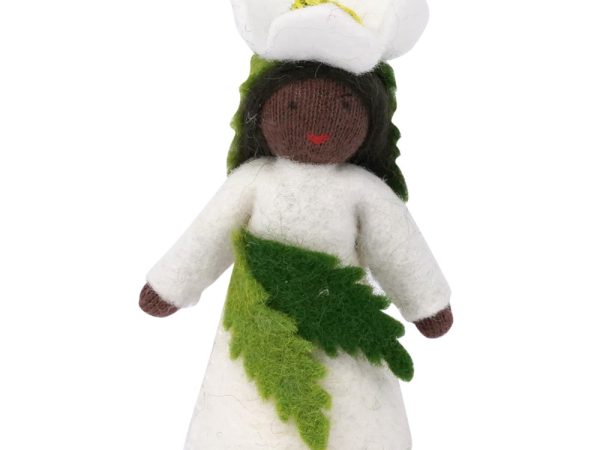 Ambrosius Christmas Rose Crown Fairy Black Skin 7-8cm