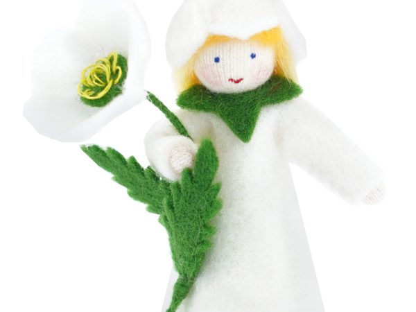Ambrosius Christmas Rose Flower Girl White Skin