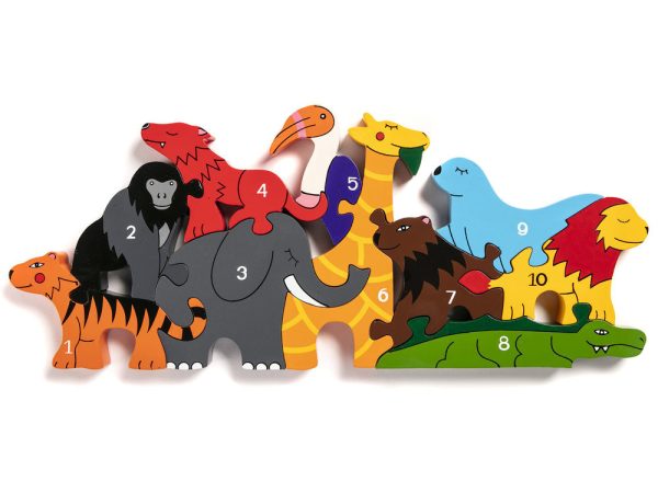 Alphabet Jigsaws Number Zoo