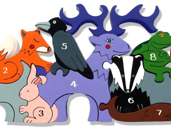 Alphabet Jigsaws Wooden Woodland