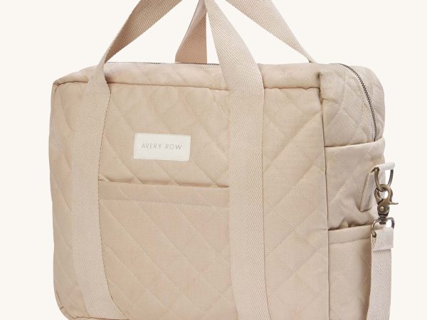Avery Row Baby Changing Bag - Natural