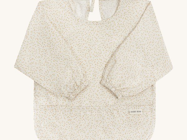 Avery Row Sleeved Bib - Daisy Meadow