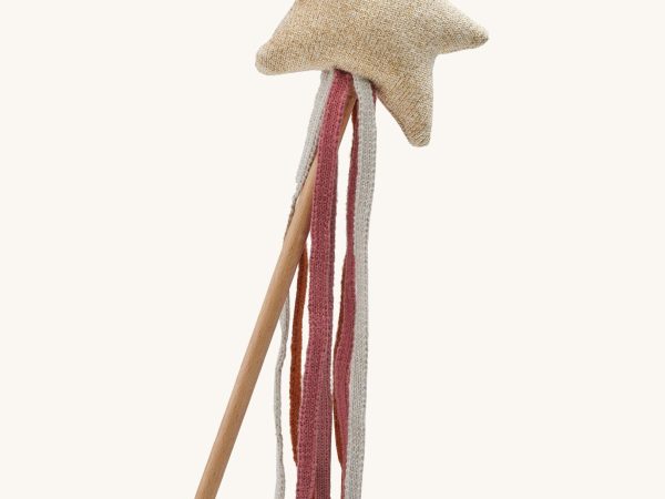 Avery Row Sparkle Star Wand - Gold
