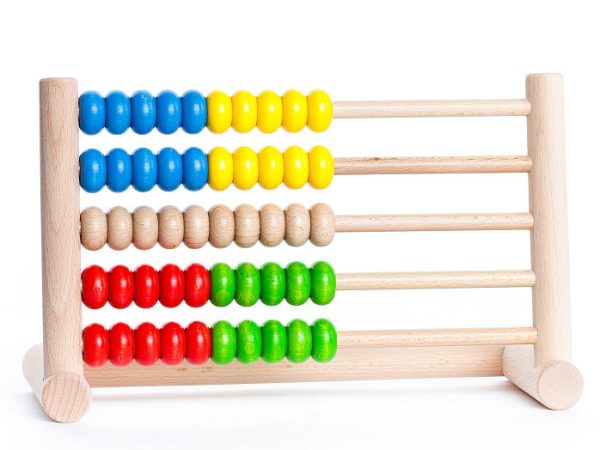 Bajo 50-Bead Wide Abacus