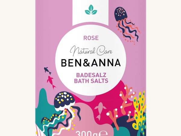 Ben & Anna Bath Salts - Rose