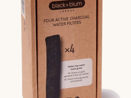 Black+Blum Active Charcoal Water Filter - Pack Of 4