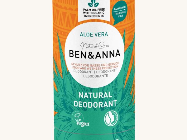 Ben & Anna Deodorant Paper Stick - Aloe Vera 40g