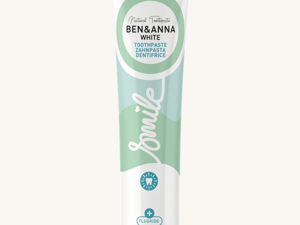 Ben & Anna Fluoride Toothpaste - White