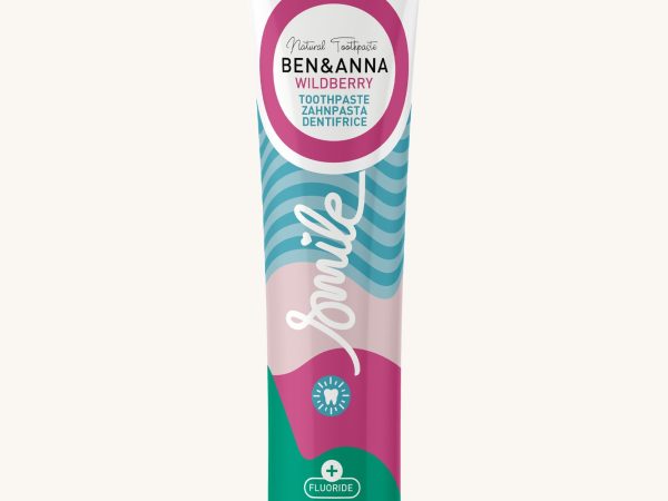 Ben & Anna Fluoride Toothpaste - Wild Berry