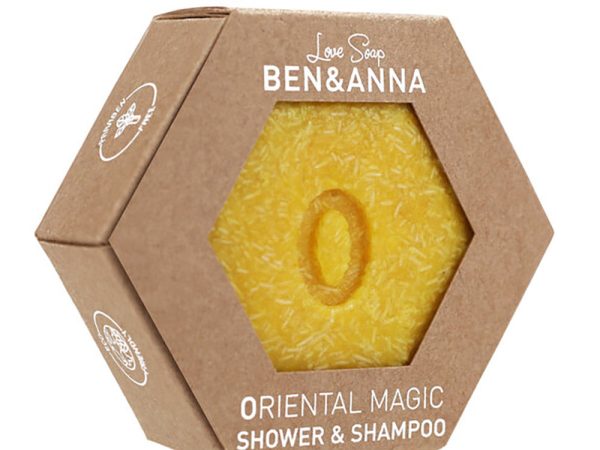 Ben & Anna Oriental Magic LOVE Shower & Shampoo Bar 60g