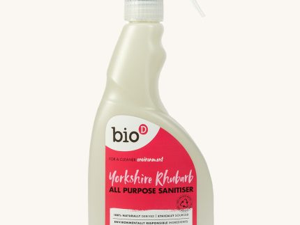 Bio-D All Purpose Sanitiser Spray 500ml - Yorkshire Rhubarb