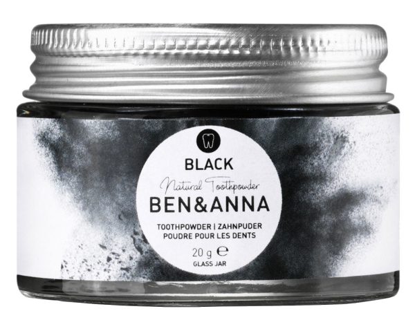 Ben & Anna Whitening Activated Charcoal Toothpowder 20g
