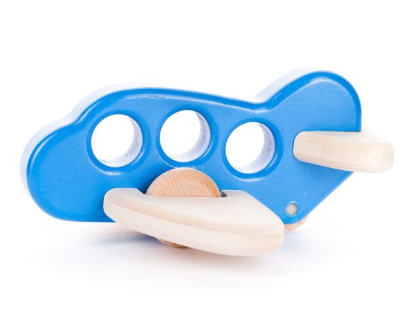 Bajo Airplane With 3 Windows - Blue