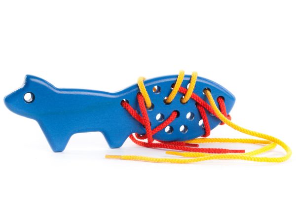 Bajo Blue Lacing Fox