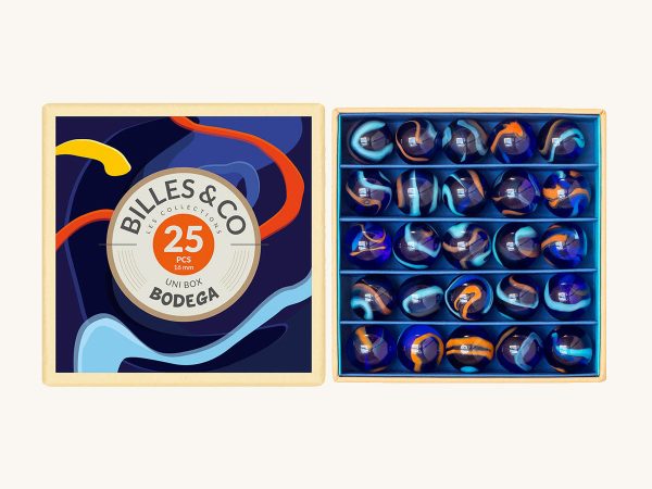 Billes & Co Bodega Marbles Uni Box - 25 Pack