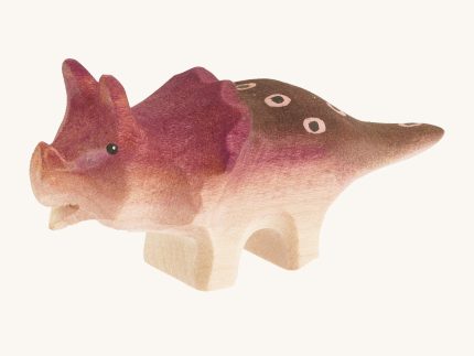 Bumbu Baby Wooden Triceratops Dinosaur