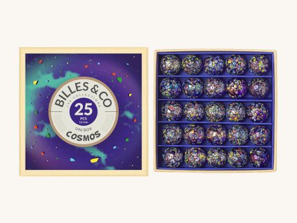 Billes & Co Cosmos Marbles Uni Box - 25 Pack