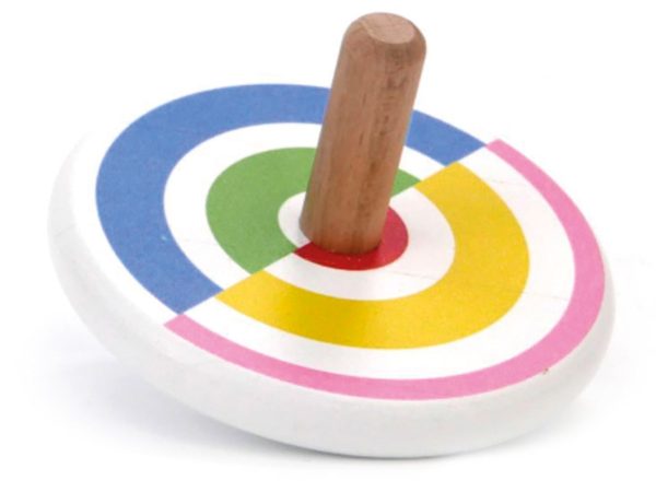 Bajo Colourful Semi Circles Spinning Top