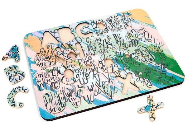 Bajo Decorative Alphabet Jigsaw