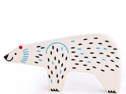 Bajo Endangered Animals Figures - Polar Bear