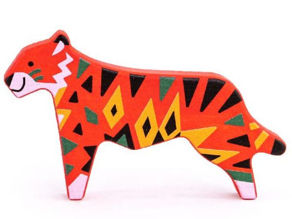 Bajo Endangered Animals Tiger Figure