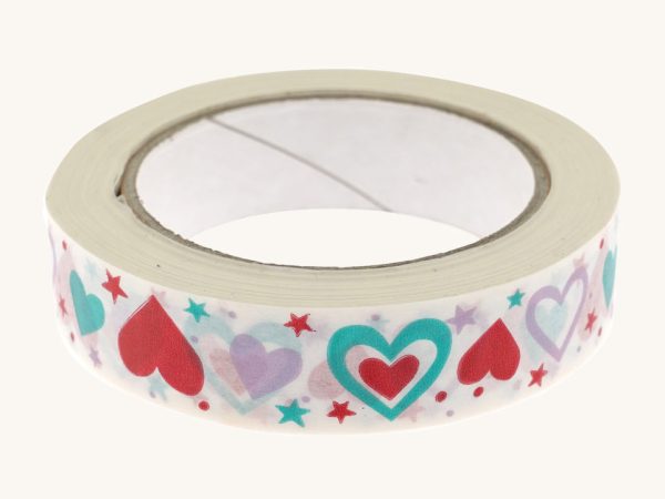 Babipur Eco Paper Tape - Love Heart 