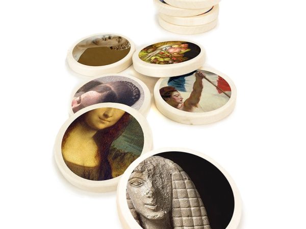 Bajo Faces of Art Memory Game