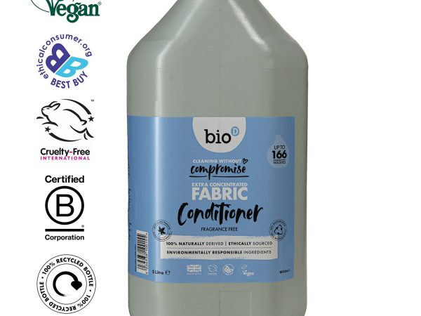 Bio-D Fragrance Free Fabric Conditioner 5L