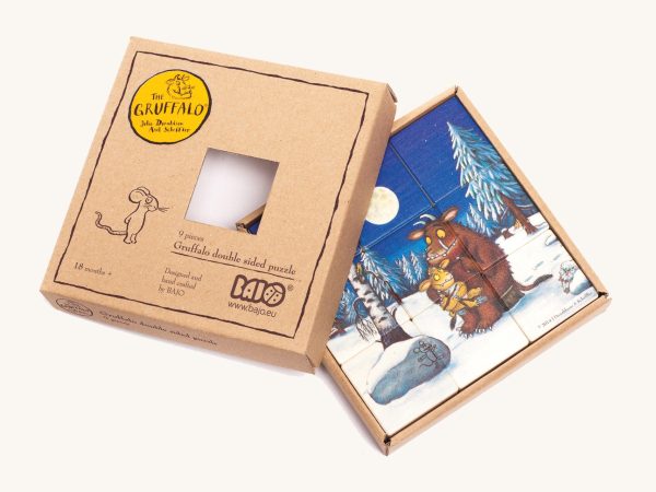 Bajo Gruffalo Double-Sided Puzzle
