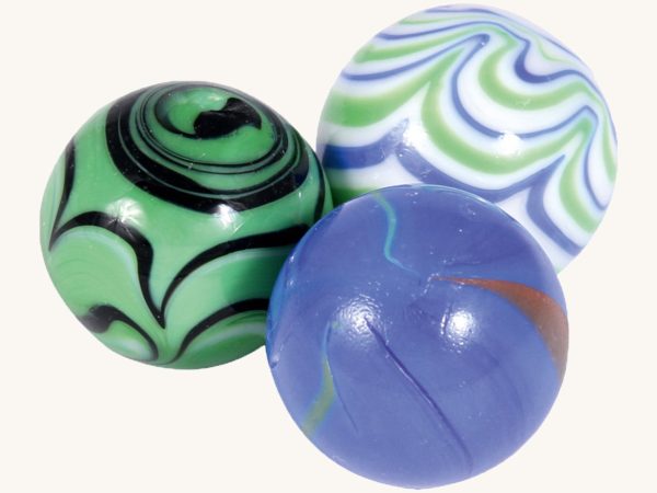 Beck 3 Glass Marbles - 20mm