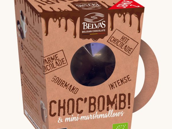 Belvas Hot Chocolate Bombs + Mini Marshmallows