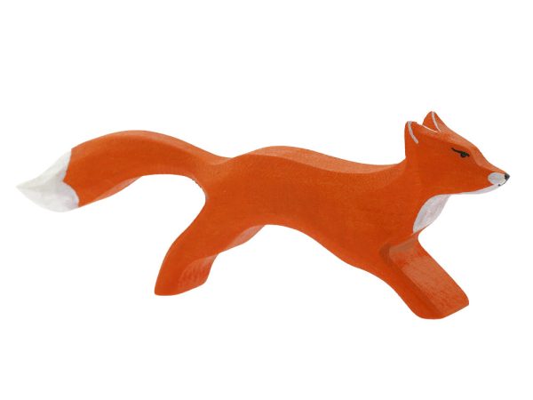 Bumbu Handmade Wooden Running Fox