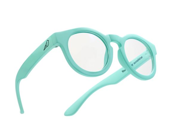 Bird Kid's Blue Light Glasses - Blue