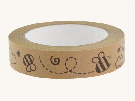 Babipur Kraft Buzzy Bee Eco Paper Tape