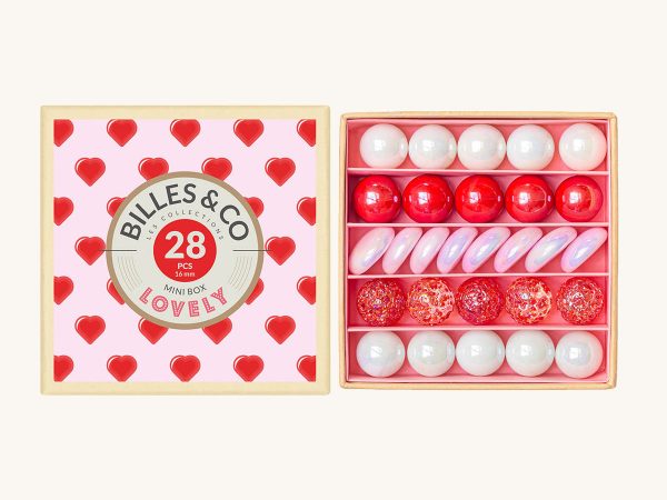 Billes & Co Lovely Marbles Mini Box - 28 Pack