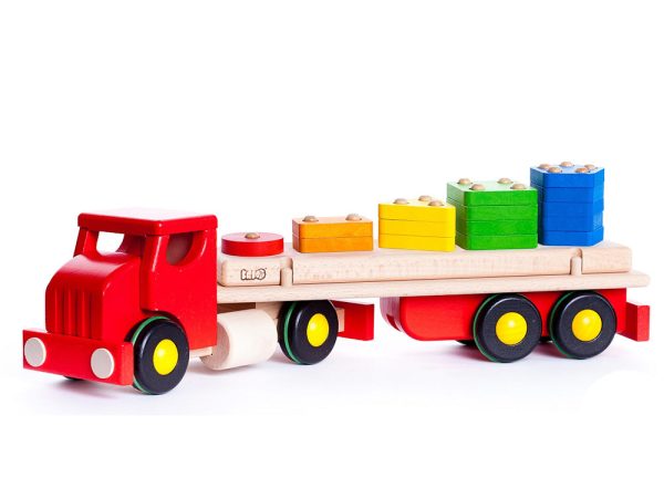 Bajo Large Red Cargo Truck