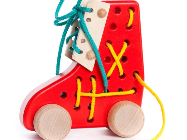 Bajo Lacing Shoe - Red
