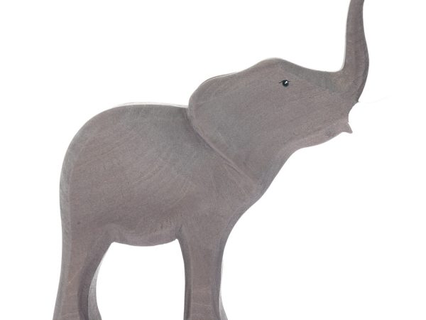 Bumbu Large Wooden Elephant Figure