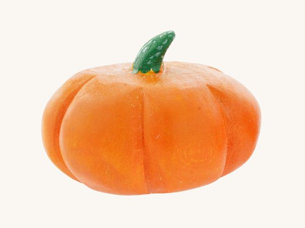 Bumbu Large Wooden Pumpkin
