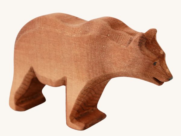 Bumbu Large Wooden Standing Brown Bear