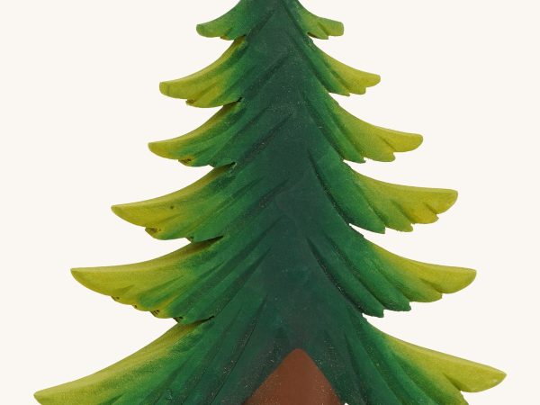 Bumbu Large Wooden Fir Tree