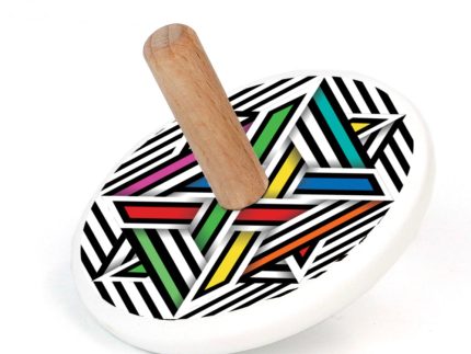 Bajo Modern Colour Spinning Top