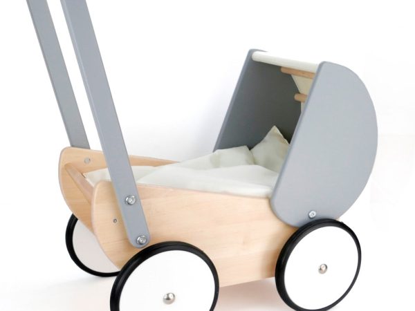 Bajo Monochrome Doll's Pram