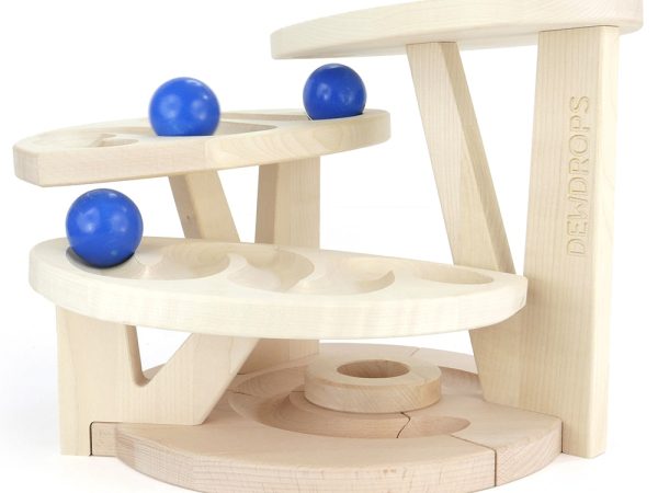 Bajo Marble Run - Dewdrop Natural