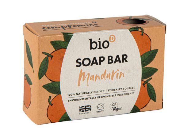 Bio-D Mandarin Soap Bar - 90g