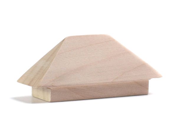 Bumbu Miniature Wooden House Muntenia - Paint Your Own